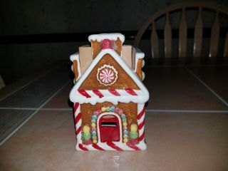 Partylite Gingerbread House Candle Votive Holder Christmas Holiday