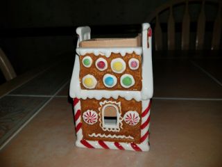 PartyLite Gingerbread House Candle Votive Holder Christmas Holiday 4