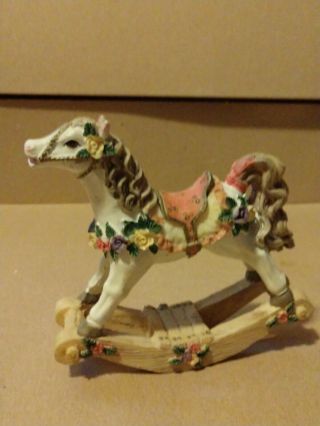 Small Rocking Horse Ceramic And Carousel Ceramic horse 8