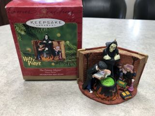 Hallmark 2001 The Potions Master Harry Potter Lighted Christmas Ornament Snape