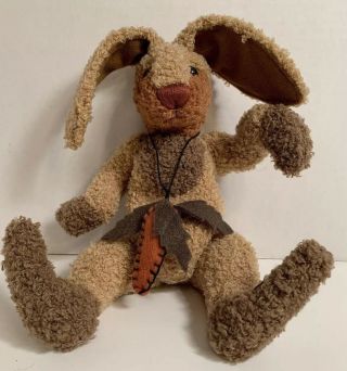 Ganz Plush Country Bunny Rabbit 1998 Cottage Collectibles 