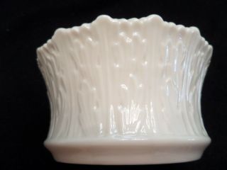 Lenox Vintage Woodland Acanthus Leaf Ivory Porcelain Bowl