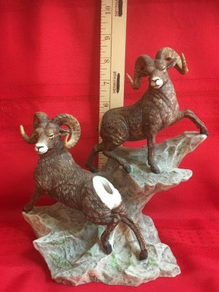 Lenox Wildlife Of Seven Continents Porcelain Figurine Bighorn Sheep