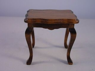 Vintage Victorian Side / End Table Dollhouse Miniatures Furniture 1:12 Scale