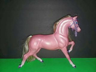 Vintage Barbie In The Nutcracker Marzipan From The Candy Sleigh 2001 Pink Horse