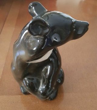 Lomonosov Porcelain Figurine Himalayan Black Bear
