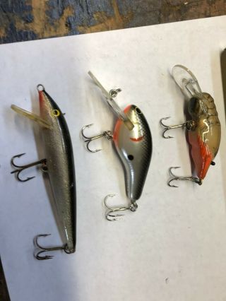 3 - Lures,  1 - Unknown Bagley 