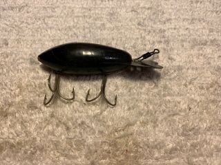Early Bomber Old Fishing Lure Black 3