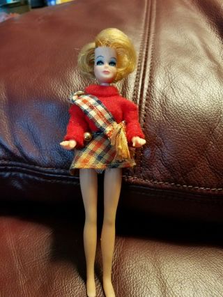 Vintage Topper Dawn Doll Short Blonde Hair