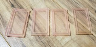Vintage Barbie Dream House Replacement Windows For A - Frame Pink Doll House