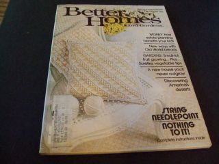 Better Homes And Gardens March 1978 String Neddlepoint,  Old World Bread Id:37600