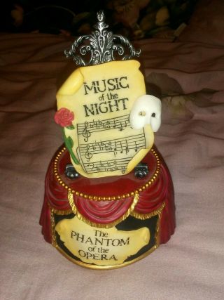 San Francisco Music Box Co Phantom Of The Opera Stage Base ‘music Of The Night’