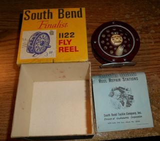 Vintage South Bend Finalist 1122 Fly Reel/in Box/tough