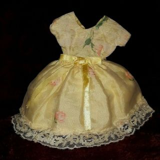 Vintage Doll Dress For Miss Revlon Or Similar 10 1/2 " Fashion Doll