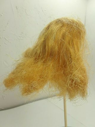 Vintage 1970s Quick Curl Barbie Doll Head Only Blonde 5