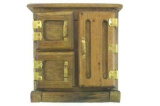 Chadwick - Miller Inc.  Miniature Doll House Wooden Ice Box