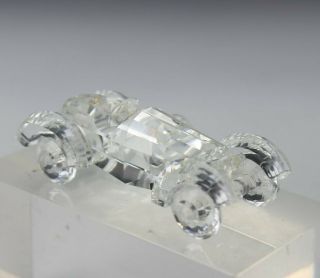 Retired Signed Swarovski Austrian Crystal Old Timer 7473 Art Glass Figurine Sms