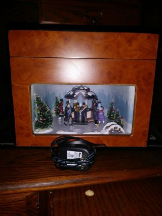 Mr.  Christmas Lighted Grand Animated Concertina Music Box 2