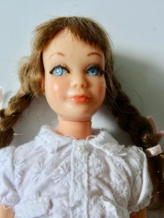 Vintage Barbie Sister Skipper Doll Brunette Mod Era 1105