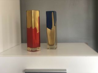 Mini Sqaure Vase Set Of Two
