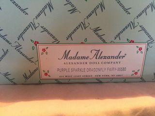 Madame Alexander Purple Sparkle Dragon Fly 35580 3