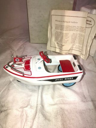 Hallmark Kiddie Car Classics Pedal Car Murray Boat Jolly Roger QHG9005 3