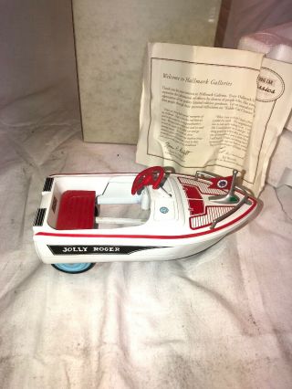 Hallmark Kiddie Car Classics Pedal Car Murray Boat Jolly Roger QHG9005 5