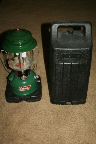 Vintage Coleman 220k 2 Mantle Lantern With Case 11 82