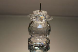 Swarovski Crystal Candlestick Candle Holder 7600 Nr 103 Pin Type