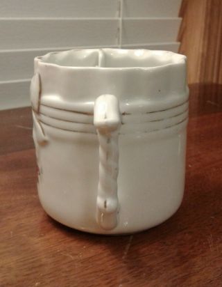 Vintage/Antique Mustache Porcelain Shaving Mug Cup 2