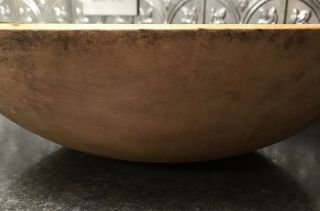 Primitive Antique/vintage Wooden Dough Bowl - 15 Inches
