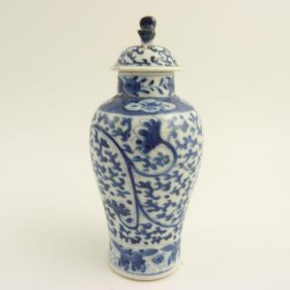 CHINESE BLUE AND WHITE MEIPING PORCELAIN VASE,  19TH CENTURY 5