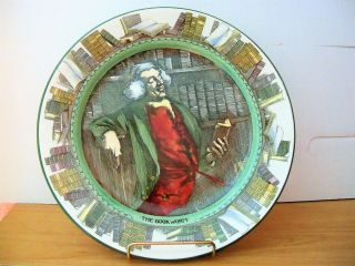 Royal Doulton Seriesware The Bookworm Plate D3089 Retired 1949