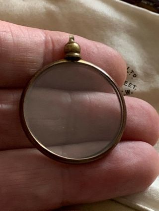 Antique Gold Plated Photo Locket 3