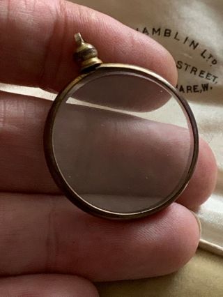 Antique Gold Plated Photo Locket 4