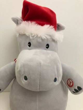 Hallmark I Want a Hippopotamus for Christmas Musical Plush Stuffed Animal 2