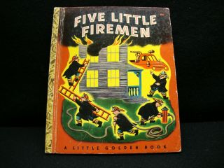 Vintage Little Golden Books (6) From The 40 