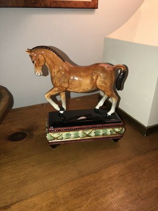 Fitz And Floyd Classics Equestrian Horse Figurine 2