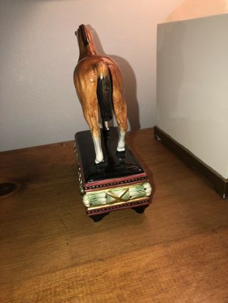 Fitz And Floyd Classics Equestrian Horse Figurine 4