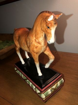 Fitz And Floyd Classics Equestrian Horse Figurine 5