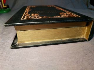 Vintage Gone with the Wind Leather Cover Faux False Book Safe Hidden Box 8