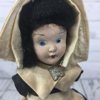Nun Doll Scary Halloween Prop Porcelain M Charm Creepy Horror Haunted No Arms