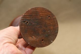 Vintage Antique Cedar? 1 Piece of Wood Carved 6 
