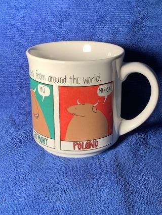 Cows From Around The World - Coffee Mug Recycled Paper Products