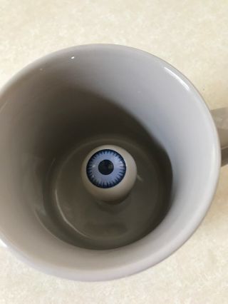 Creepy Eyeball Coffee Cup Here’s Looking At You Coffee Cup Novelty Gag Gift 2