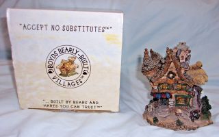 Boyds Bears Bearly - Built Villages Mr Pennypincher 