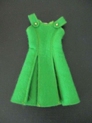 Vintage Barbie: Skipper 1922 Town Togs Green Dress