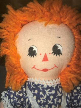 Raggedy Ann Doll - vintage 7 