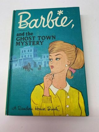 Vintage Barbie And The Ghost Town Mystery Random House Book 1965