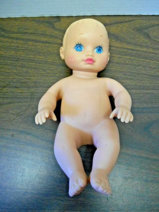 Vintage 1991 Lauer Toys Water Baby Doll